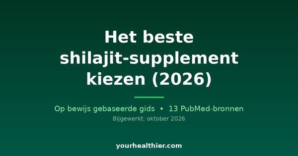 Het beste shilajit-supplement kiezen (2026)