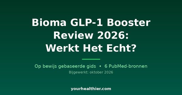 Bioma GLP-1 Booster Review 2026: Werkt Het Echt?