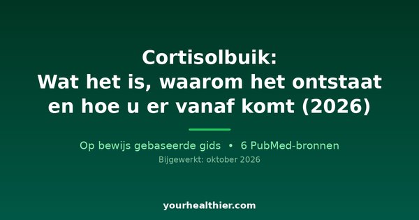 Cortisolbuik: Wat het is, waarom het ontstaat en hoe u er vanaf komt (2026)