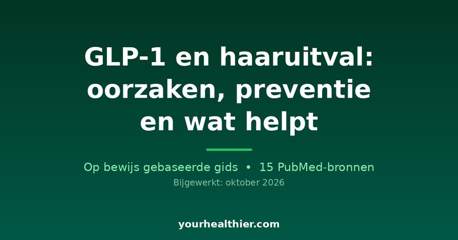 GLP-1 en haaruitval: oorzaken, preventie en wat helpt