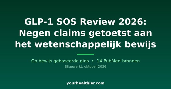 GLP-1 SOS Review 2026: Negen claims getoetst aan het wetenschappelijk bewijs