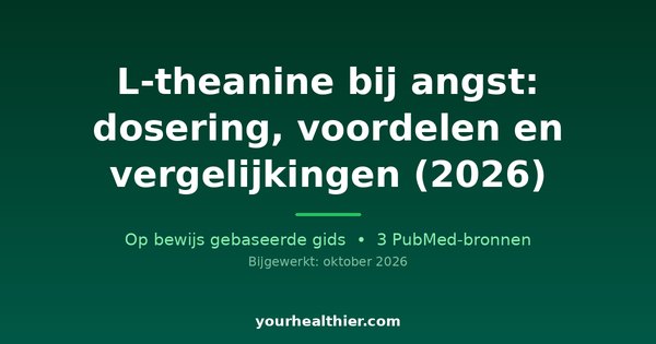 L-theanine bij angst: dosering, voordelen en vergelijkingen (2026)