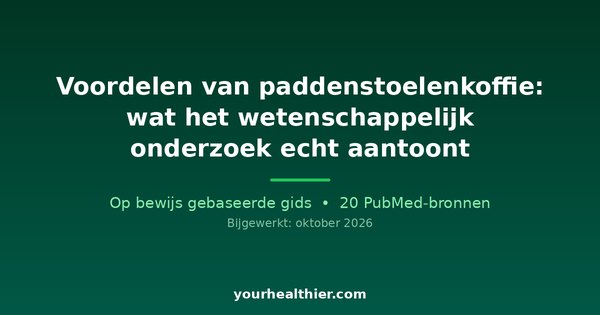 Voordelen van paddenstoelenkoffie: wat het wetenschappelijk onderzoek echt aantoont